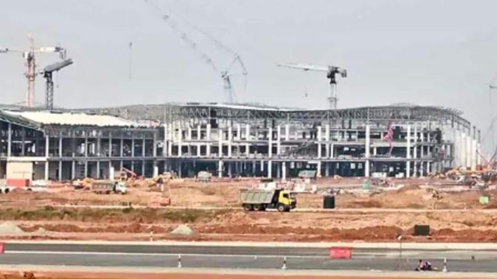 Bhogapuram airport: రూ.4,650 కోట్లతో భోగాపురం విమానాశ్రయ పనులు వేగవంతం