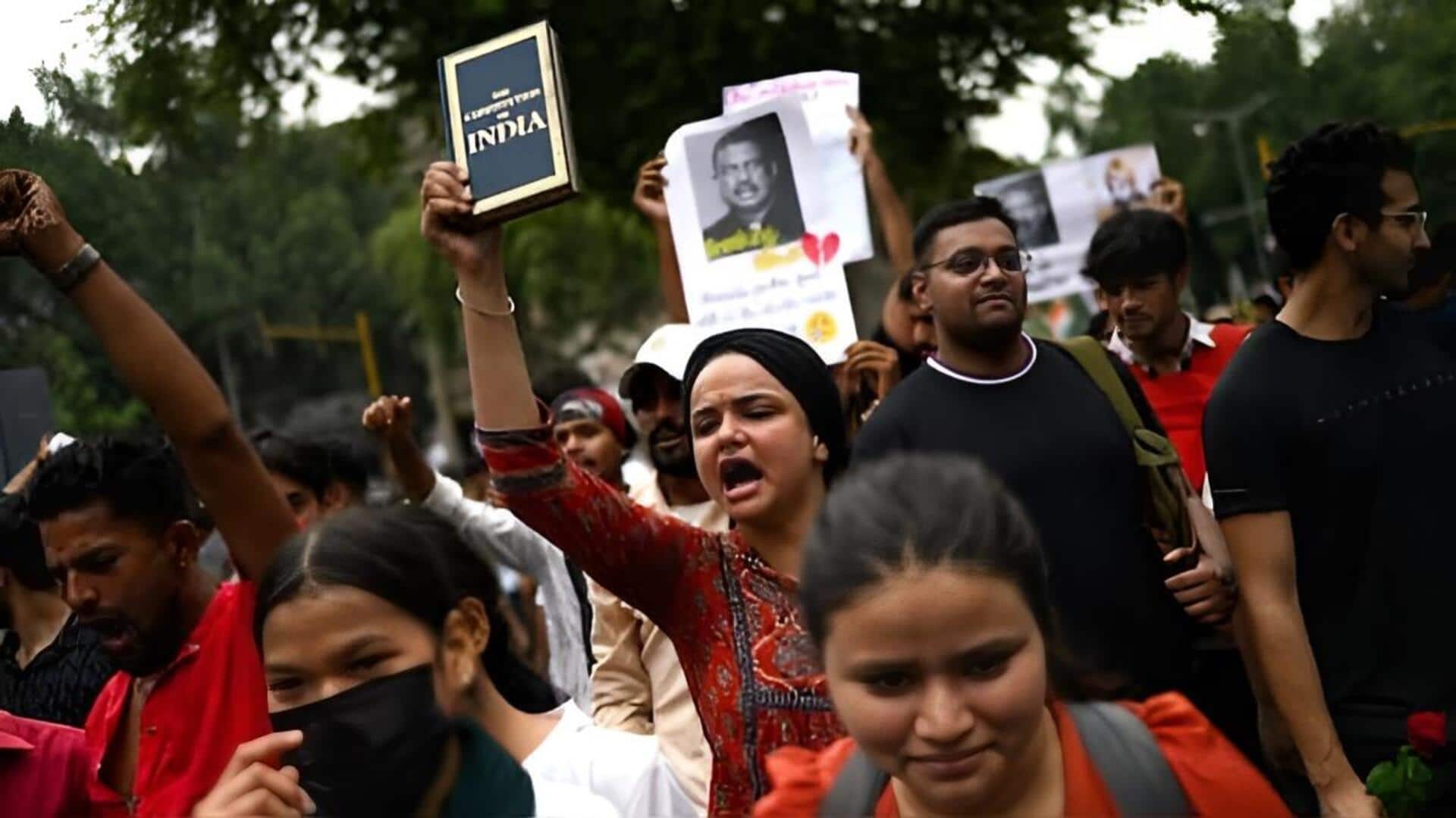 NEET Row: నీట్ వివాదం.. ఐదు దేశాల్లో భారతీయుల నిరసనలు