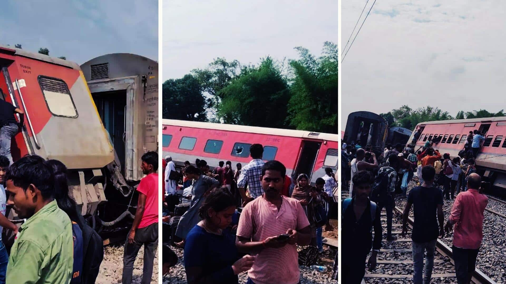 Train Accident: ఉత్తరప్రదేశ్‌లోని గోండాలో పట్టాలు తప్పిన  చండీగఢ్-దిబ్రూగఢ్ ఎక్స్‌ప్రెస్ 