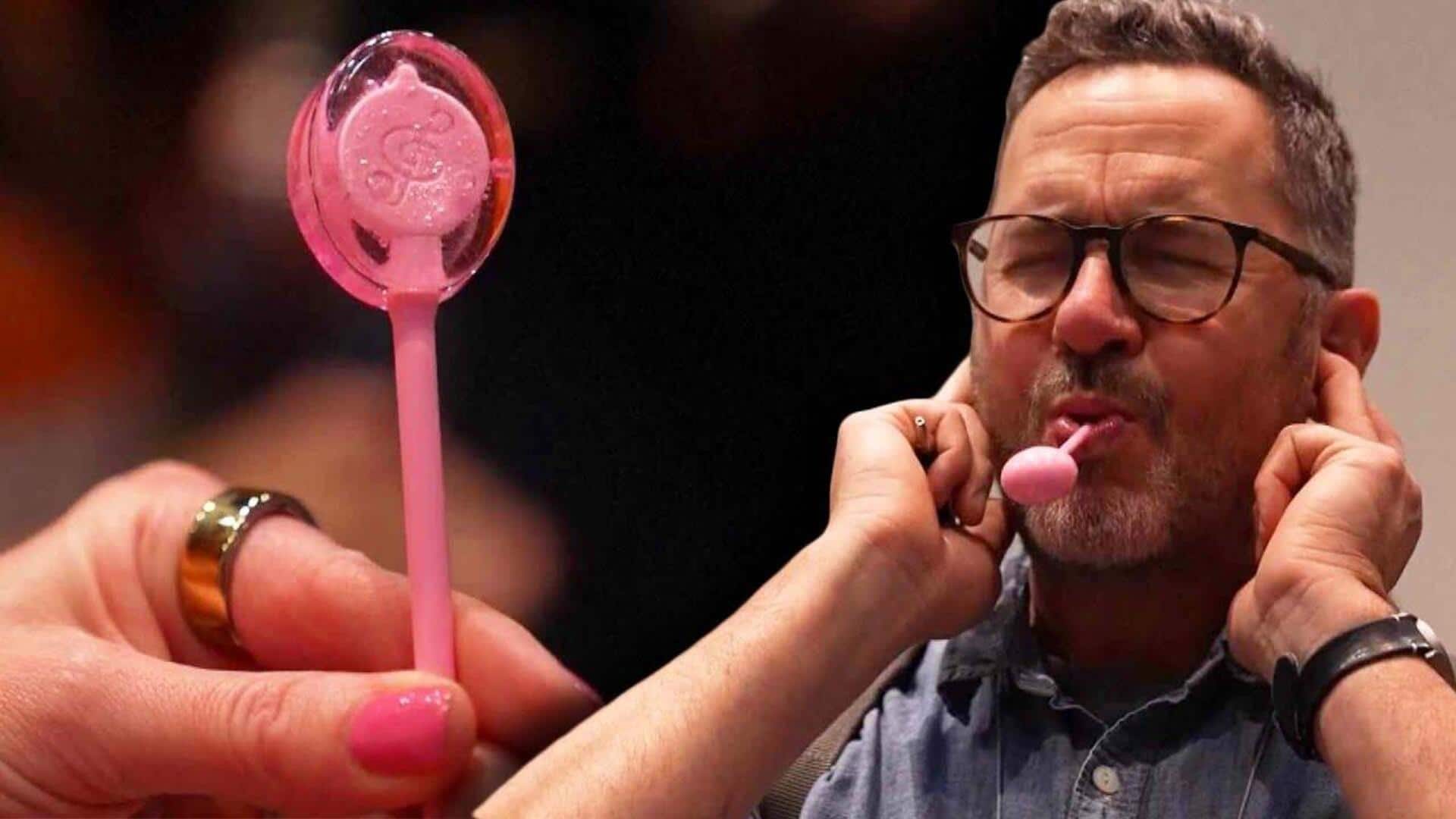 Taste the music: లాలీపాప్ తింటూ పాటలు వినొచ్చు.. CES 2026లో ఆకట్టుకుంటున్న మ్యూజికల్ లాలీపాప్