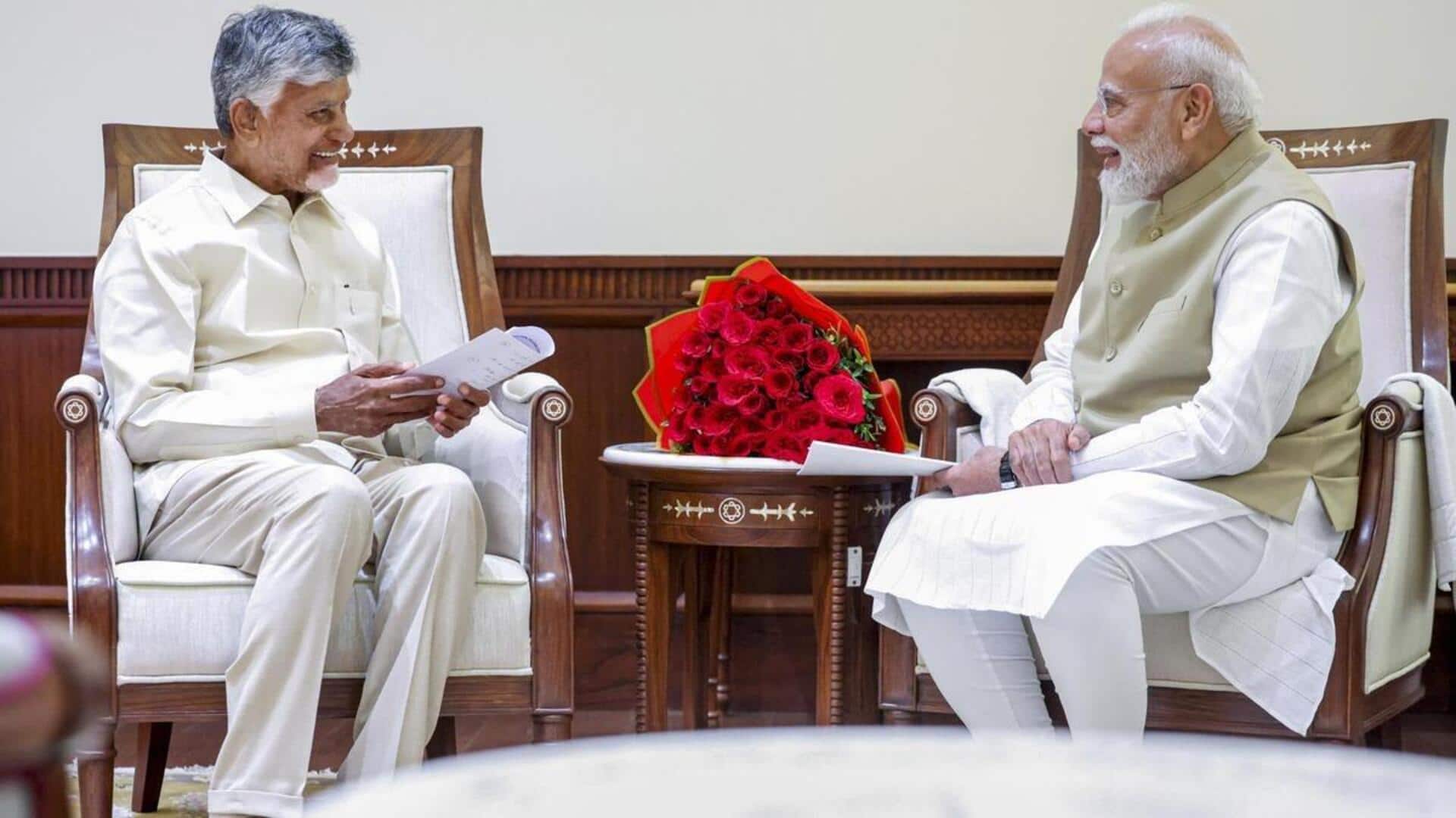 Chandrababu: భోగాపురం విమానాశ్రయ ప్రారంభోత్సవానికి ప్రధాని మోదీని ఆహ్వానించిన సీఎం చంద్రబాబు