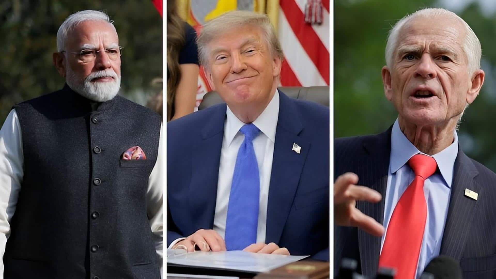Peter Navarro: 100 శాతం టారిఫ్‌ల అంశాన్నిమోదీ, ట్రంప్‌ చర్చలతో పరిష్కరిస్తారు: నవారో