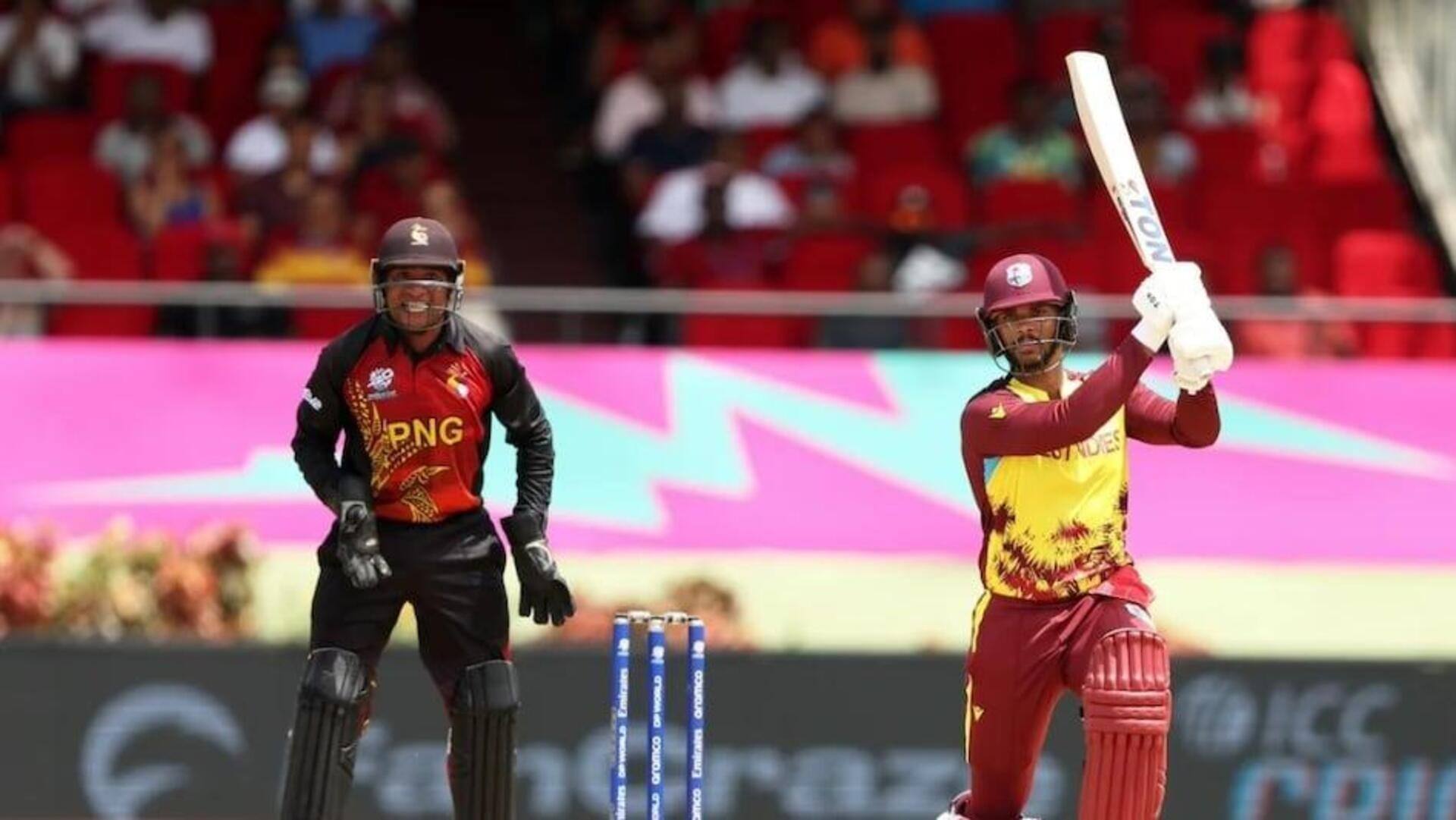 WI vs PNG: రోస్టన్ చేజ్ తుఫాను ఇన్నింగ్స్... ఉత్కంఠ పోరులో పపువా న్యూ గినియాపై వెస్టిండీస్ విజయం 