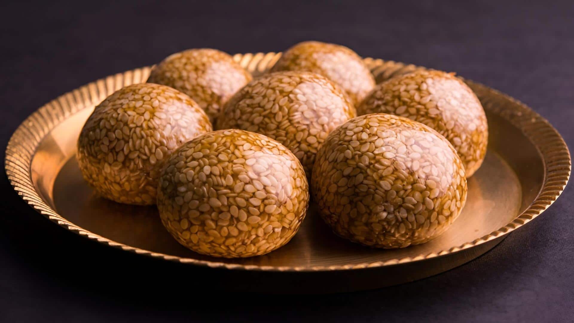 #SankranthiSpecial: సంక్రాంతి పండుగకు ఆరోగ్యకరమైన స్వీట్ - బెల్లం నువ్వుల ఉండలు త‌యారీ విధానం ఇదే