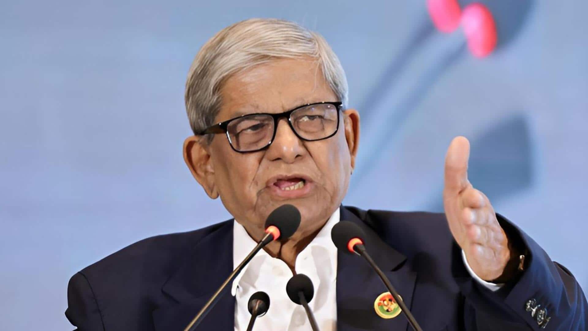 Mirza Fakhrul Islam Alamgir: బంగ్లాదేశ్‌ నూతన అధ్యక్షుడిగా మీర్జా ఫఖ్రూల్‌ ఇస్లాం అలంగీర్‌ ఎన్నిక
