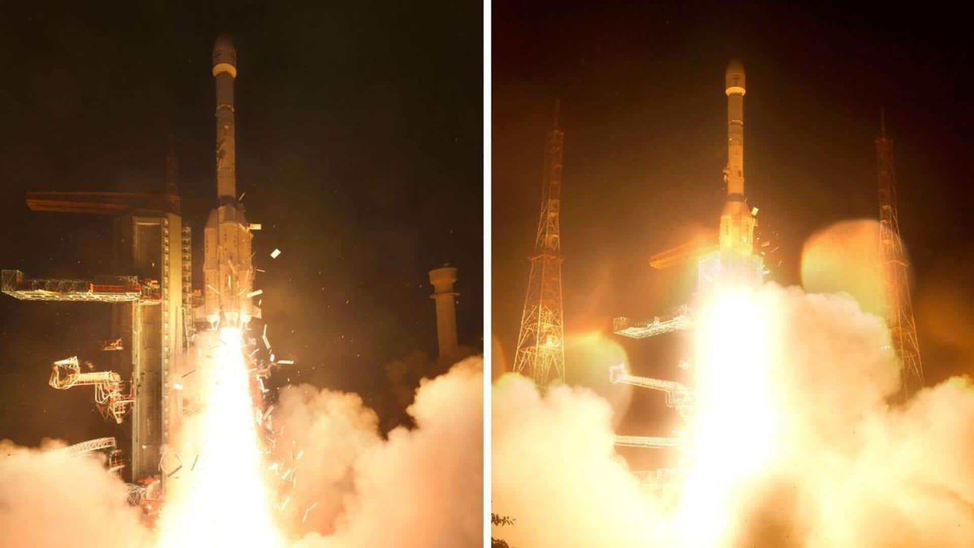 ISRO: ఇస్రో సత్తా.. GSLV F-17 ప్రయోగం విజయవంతం.. కక్ష్యలోకి EOS-05