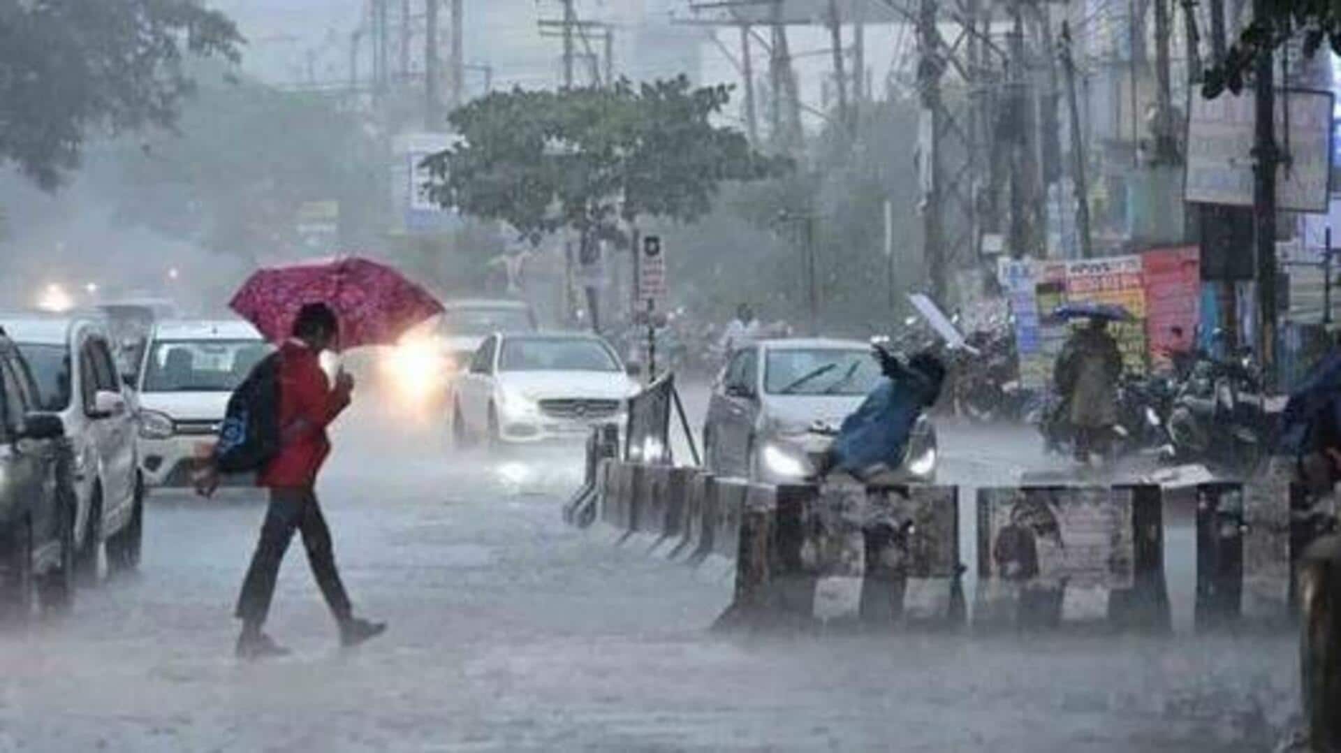 Hyderabad :నగరంలో ఛేంజ్ అయిన వాతావరణం.. పలు ప్రాంతాల్లో మోస్తరు వర్షం