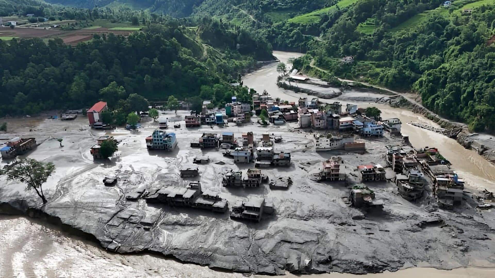 Nepal-Tibet flash flood: జలప్రళయం తర్వాత మరో ముప్పు.. పొంగిపొర్లుతున్న సరస్సుపై నేపాల్ అప్రమత్తం