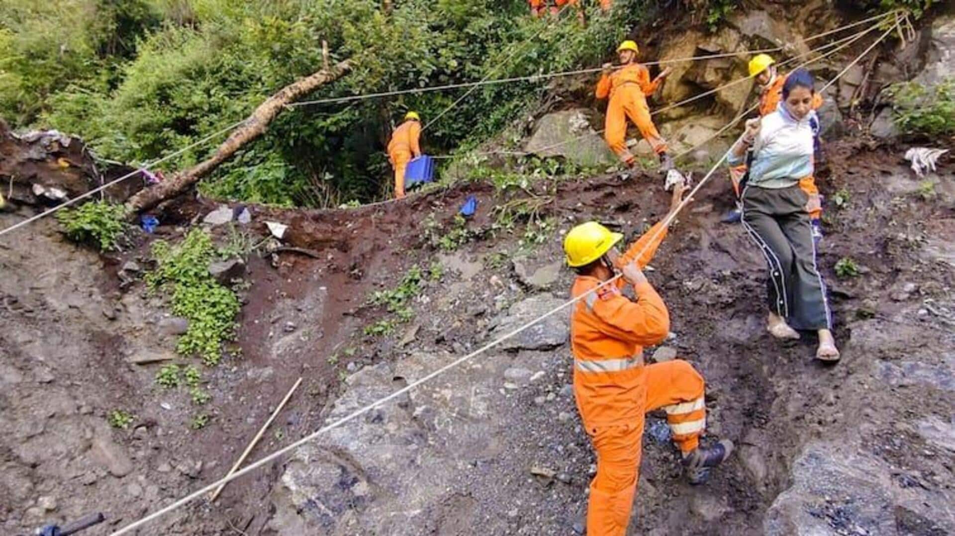 Kedarnath:భారీ వర్షాల కారణంగా కేదార్‌నాథ్ మార్గంలో విరిగిప‌డ్డ కొండ‌చ‌రియ‌లు.. కేదార్‌నాథ్ యాత్ర తాత్కాలికంగా నిలిపివేత‌