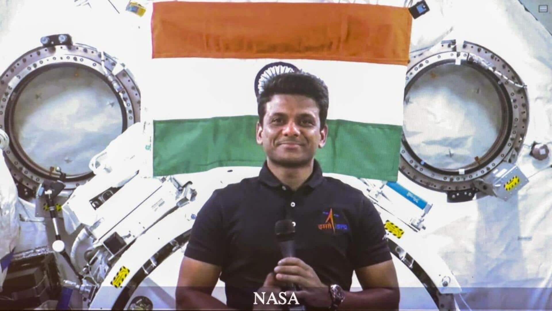 Shubhanshu shukla: ఆహారం నుండి మానసిక ఆరోగ్యం వరకు.. ఐఎస్ఎస్ నుంచి విద్యార్థులతో ముచ్చటించిన శుభాంశు Shubhanshu shukla: ఆహారం నుండి మానసిక ఆరోగ్యం వరకు.. ఐఎస్ఎస్ నుంచి విద్యార్థులతో ముచ్చటించిన శుభాంశు