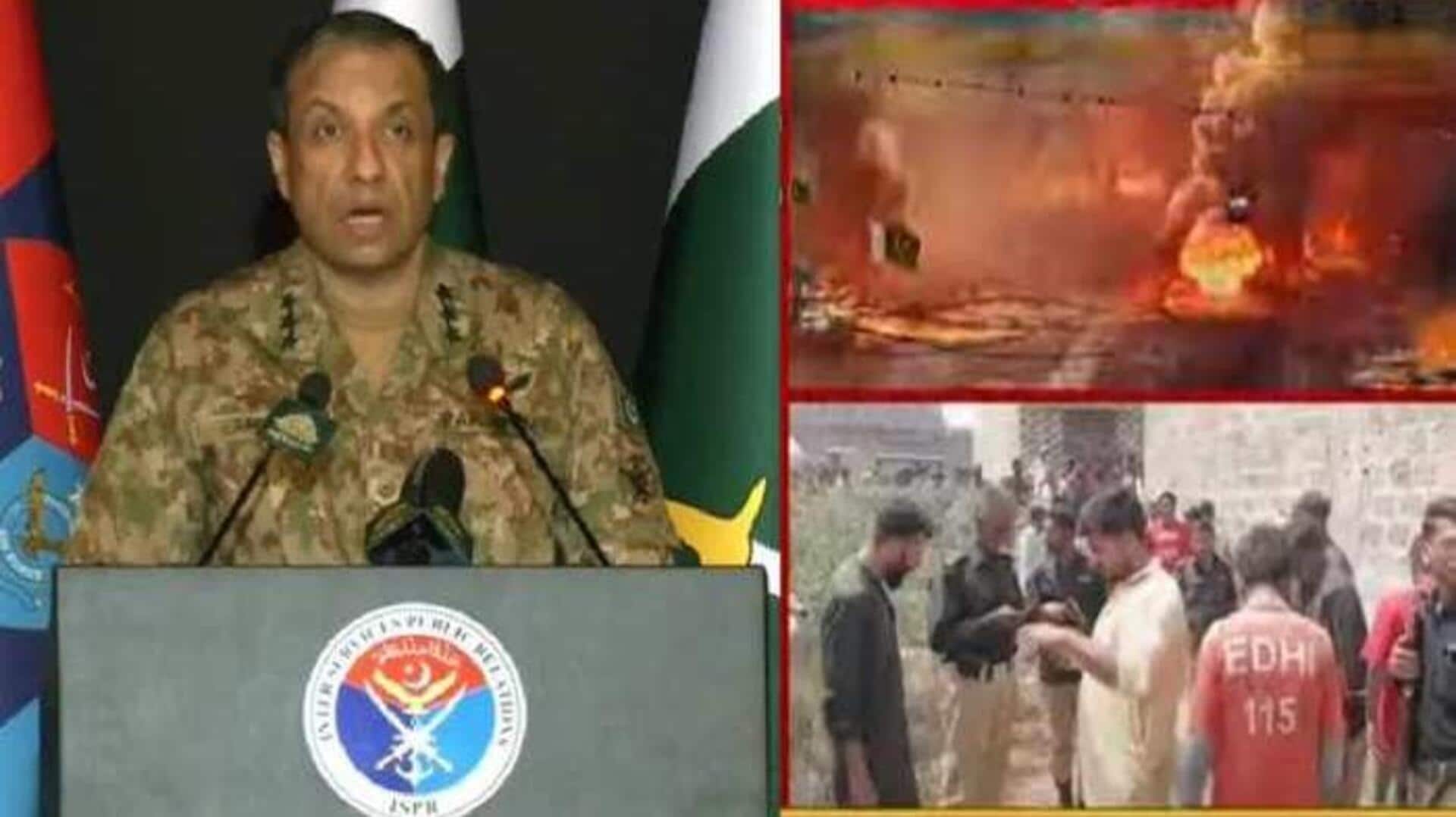 India-Pakistan Conflict: కరాచీ,లాహోర్, రావల్పిండి సహా 9 ప్రాంతాల్లో భారత్ డ్రోన్ దాడులు.. పాకిస్తాన్ ఆర్మీ ఆరోపణ.. India-Pakistan Conflict: కరాచీ,లాహోర్, రావల్పిండి సహా 9 ప్రాంతాల్లో భారత్ డ్రోన్ దాడులు.. పాకిస్తాన్ ఆర్మీ ఆరోపణ..