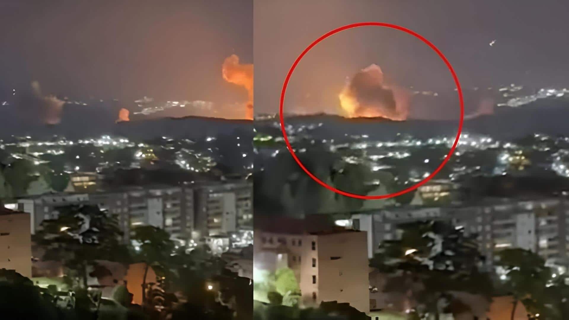 US-Venezuelan: ట్రంప్‌ హెచ్చరికల నడుమ వెనిజులాలో పేలుళ్లు.. కారకాస్‌లో కలకలం