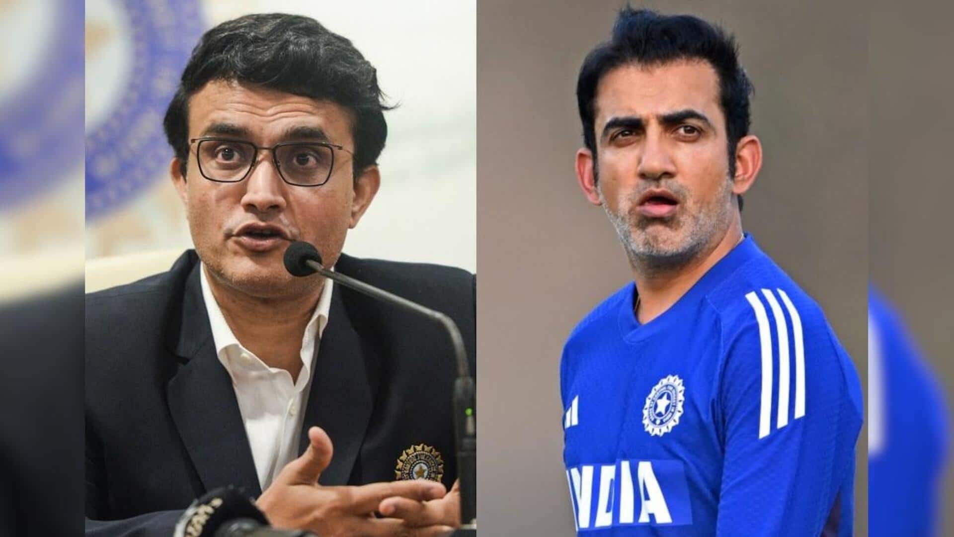 Sourav Ganguly: ఈడెన్ పిచ్ వివాదంపై సంచలన వ్యాఖ్యలు చేసిన గంగూలీ !