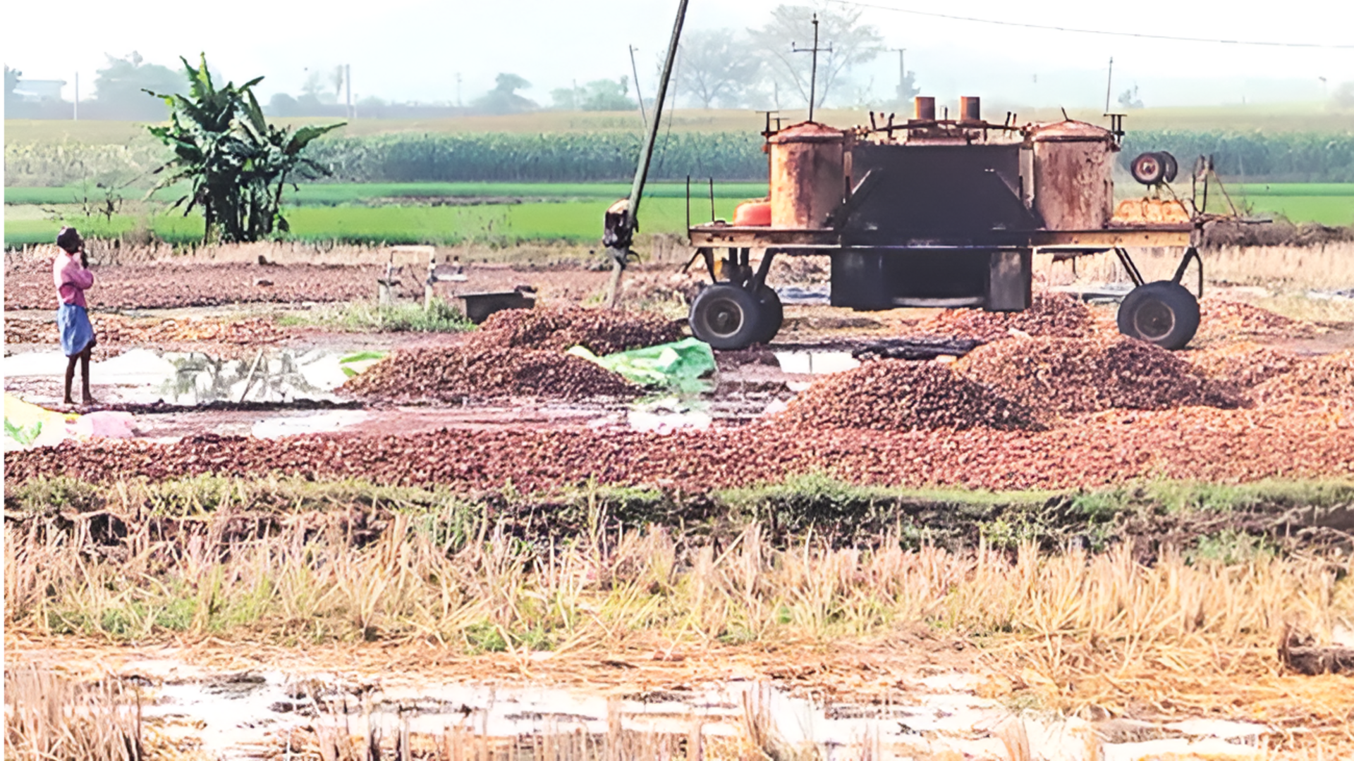 Telangana: నిర్మల్,జగిత్యాలలో గాలివాన బీభత్సం.. వేల ఎకరాల్లో పంటలు నేలకూలి నష్టం