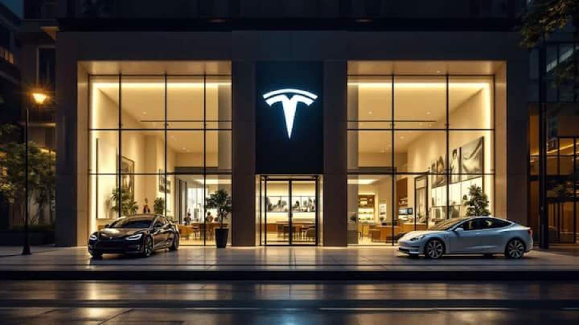 Tesla: టెస్లా భారత ప్రవేశం.. జులై 15న ముంబైలో షోరూం ప్రారంభం! Tesla: టెస్లా భారత ప్రవేశం.. జులై 15న ముంబైలో షోరూం ప్రారంభం!
