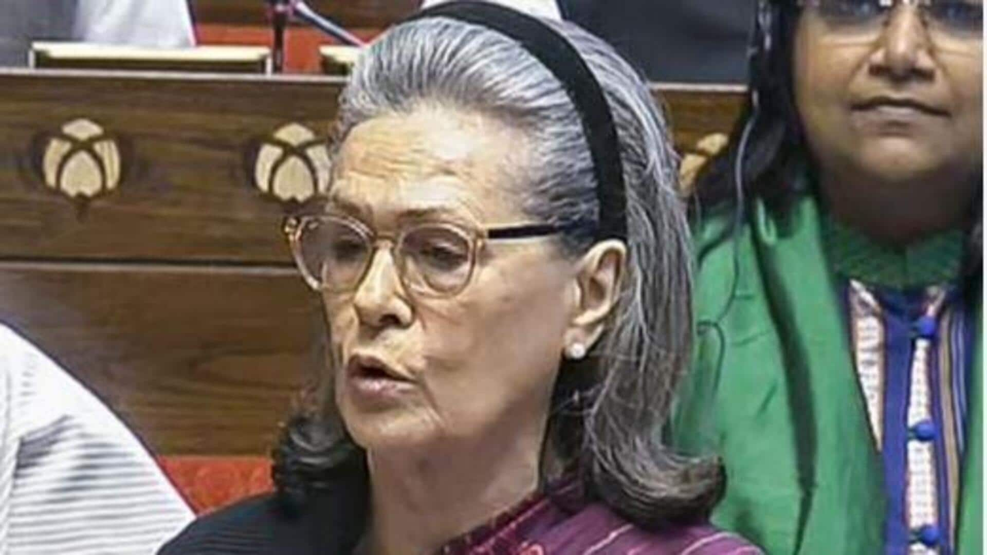 Sonia Gandhi: తక్షణమే జనగణన చేపట్టాలి.. కేంద్రాన్ని డిమాండ్ చేసిన సోనియా గాంధీ