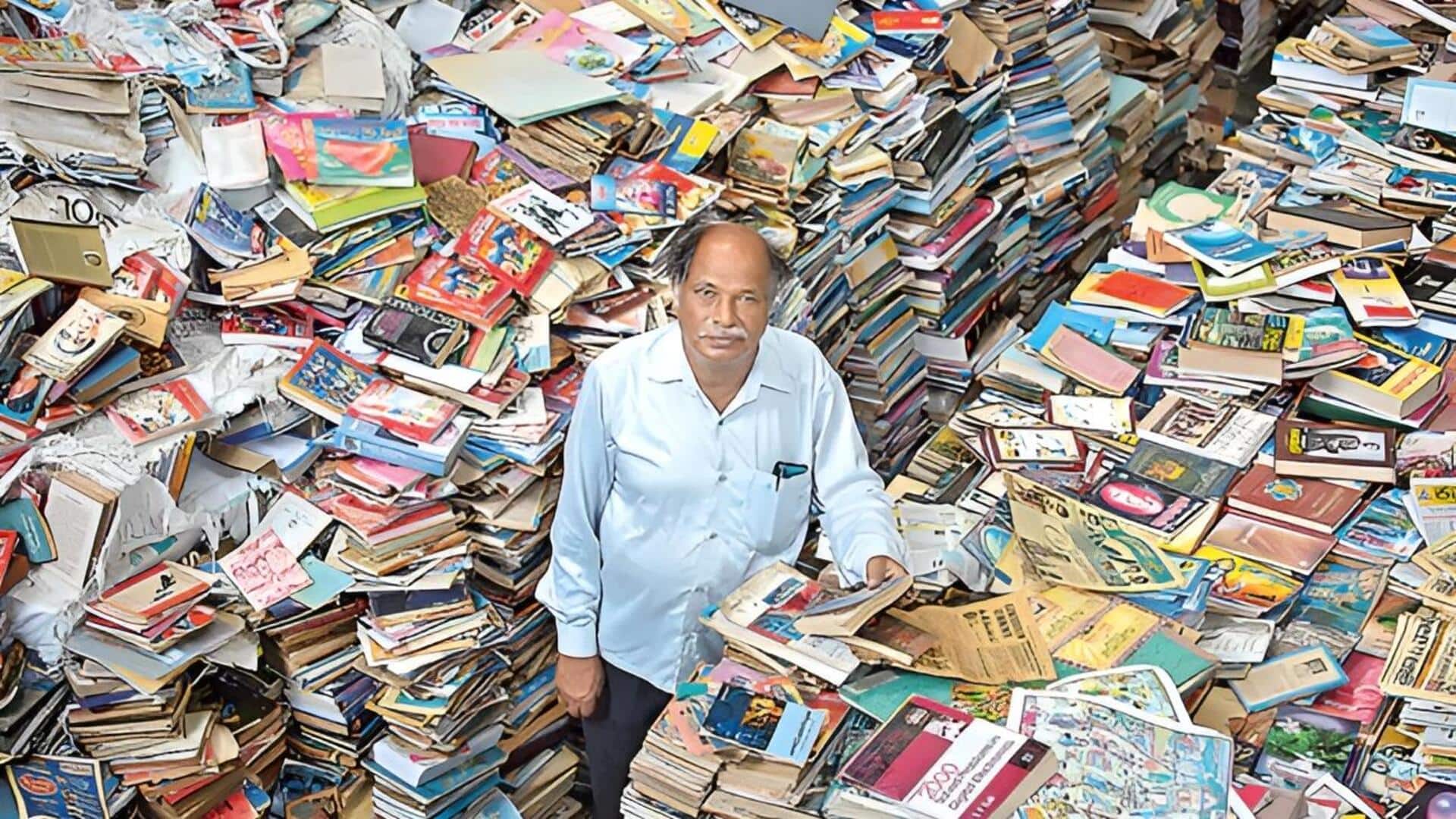 Padmashree Anke Gowda: 20 లక్షల పుస్తకాలతో అక్షరాల ఆలయం నిర్మించిన సాధకుడు