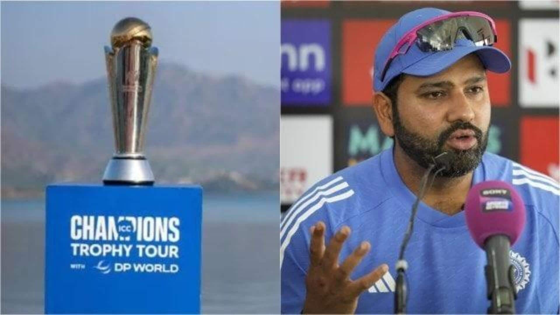 Champions Trophy 2025: కెప్టెన్ల ఫొటోషూట్ రద్దు.. పాకిస్తాన్ పర్యటనకు కెప్టెన్‌ రోహిత్ వెళ్లాల్సిన అవసరం లేదు!