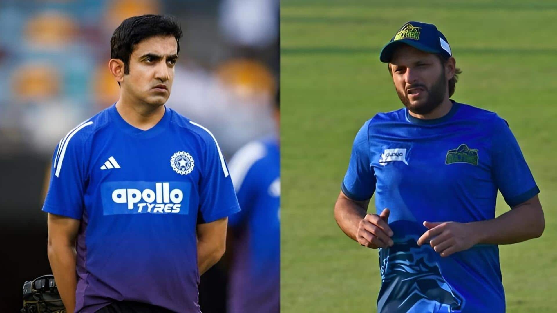 Shahid Afridi : 2027 వరల్డ్ కప్ వరకు కోహ్లీ-రోహిత్ భారత్‌కు వెన్నెముక.. గంభీర్‌పై ఆఫ్రిది ఫైర్!