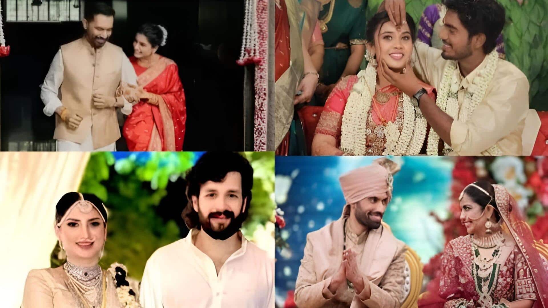 Year Ender 2025: బ్యాచిలర్ జీవితానికి గుడ్‌బై.. ఈ ఏడాది పెళ్లి పీటలెక్కిన సెలబ్రిటీలు వీరే!