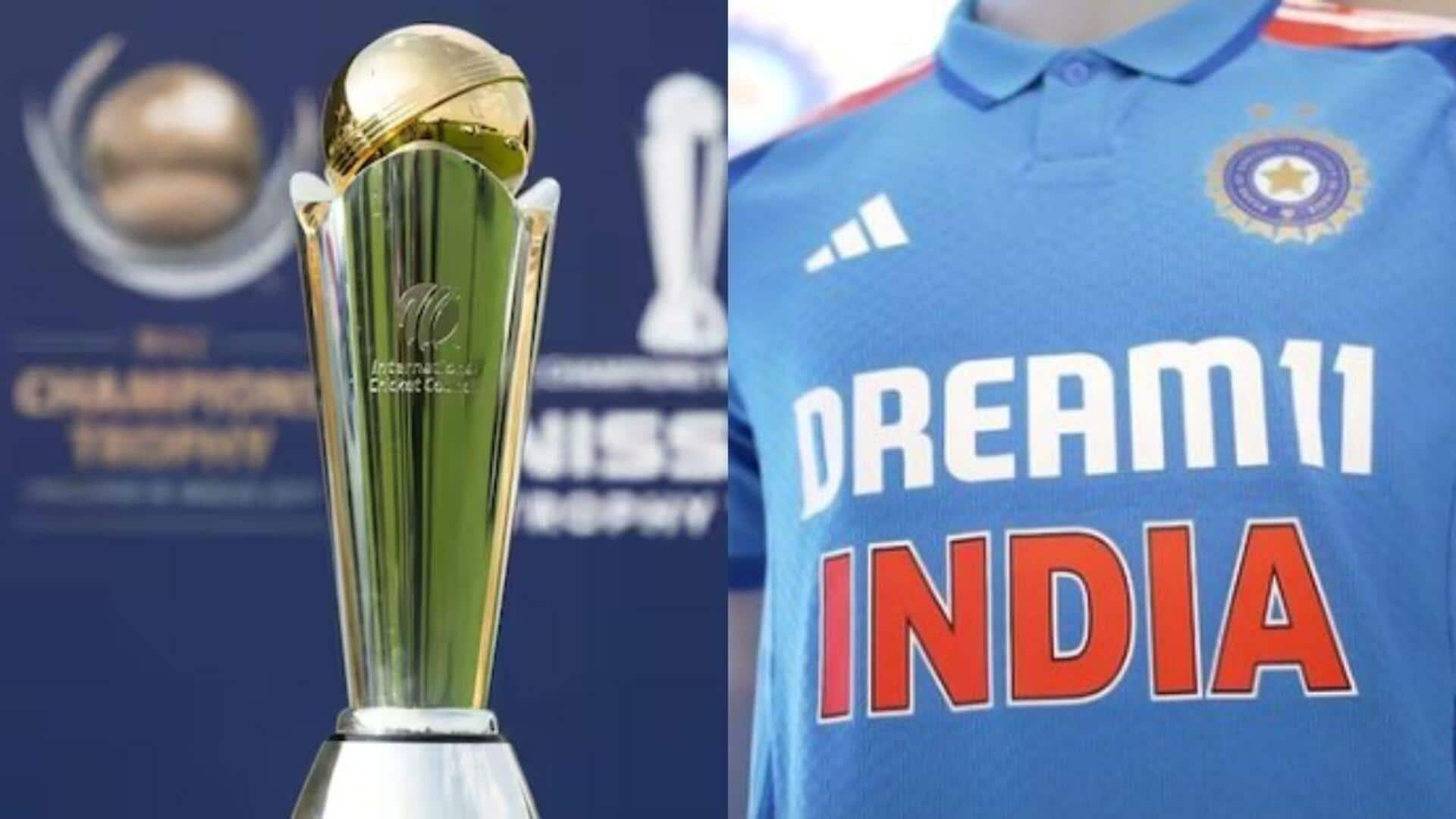 Champions Trophy: టీమిండియా ప్లేయ‌ర్ల జెర్సీల మీద ఆతిథ్య దేశం పేరు.. బీసీసీఐ పై మండిపడిన ఐసీసీ