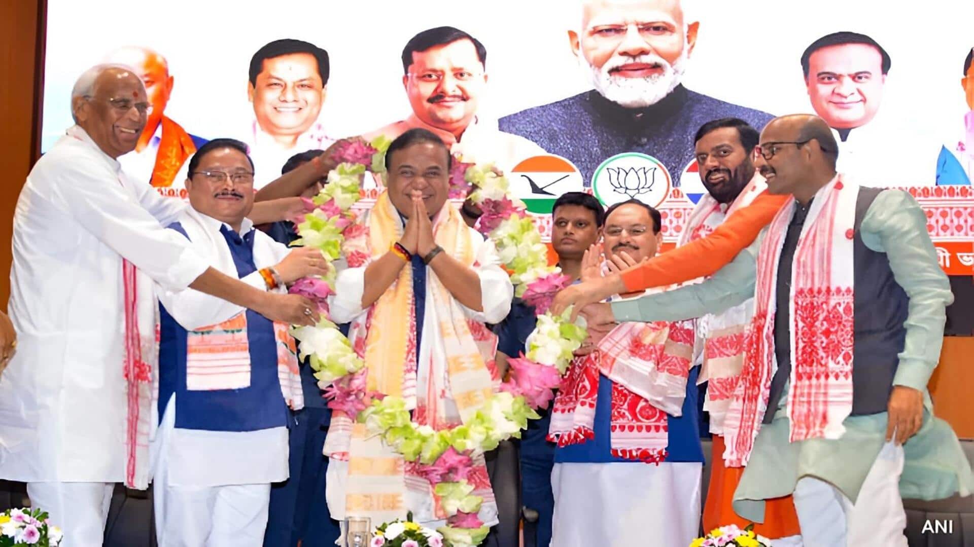 Himanta Biswa Sarma: నేడు అస్సాం ముఖ్యమంత్రిగా హిమంత బిస్వా శర్మ ప్రమాణ స్వీకారం