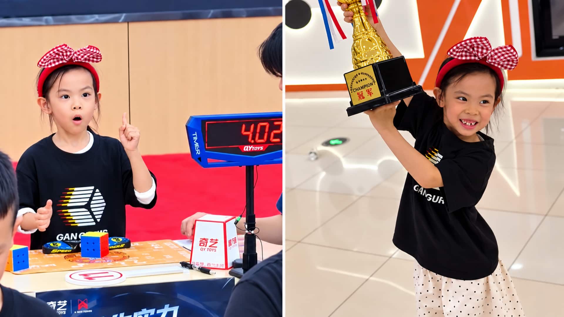 Rubik's Cube World Record: రూబిక్స్ క్యూబ్‌లో సంచలనం.. 4.27 సెకన్లలో క్యూబ్ సాల్వ్ చేసిన ఆరేళ్ల బాలిక