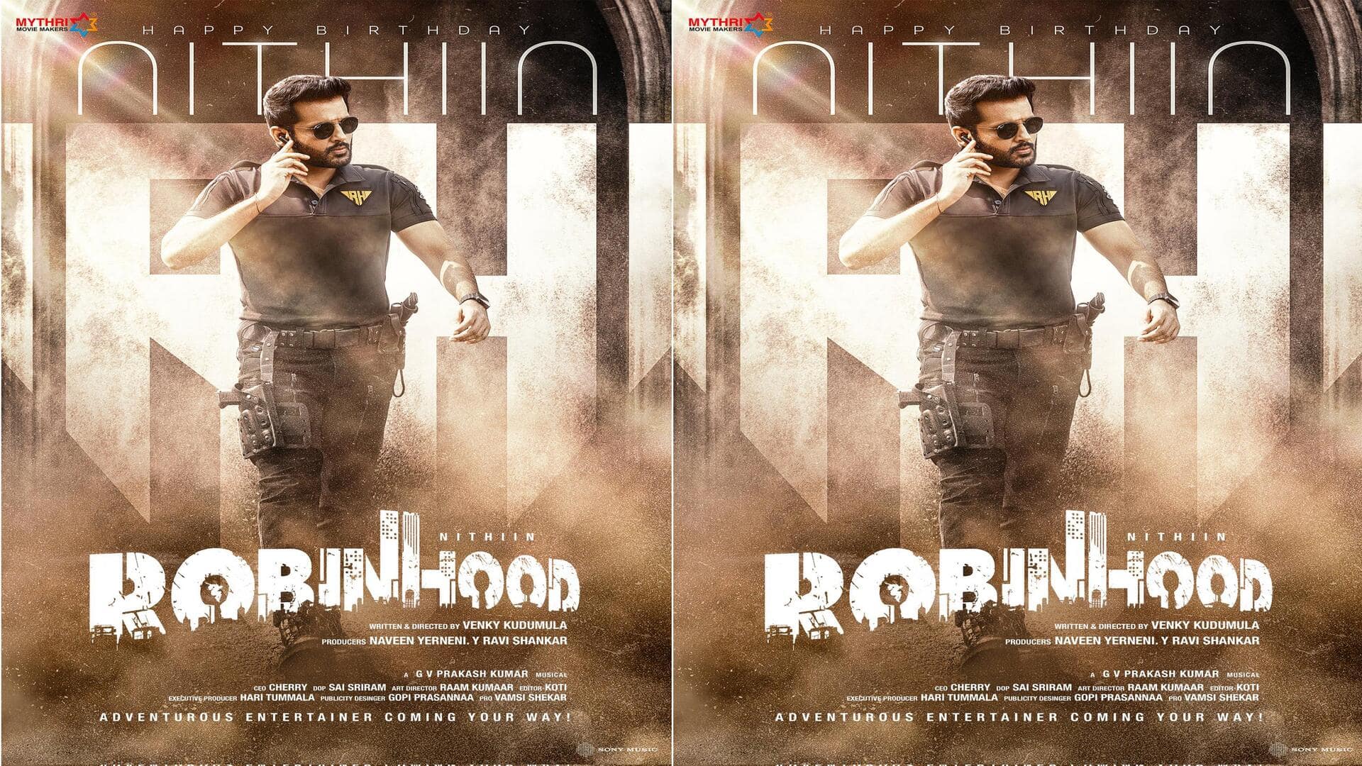 Robinhood: 'రాబిన్ హుడ్' మూవీ నుంచి కొత్త పోస్టర్ విడుదల 