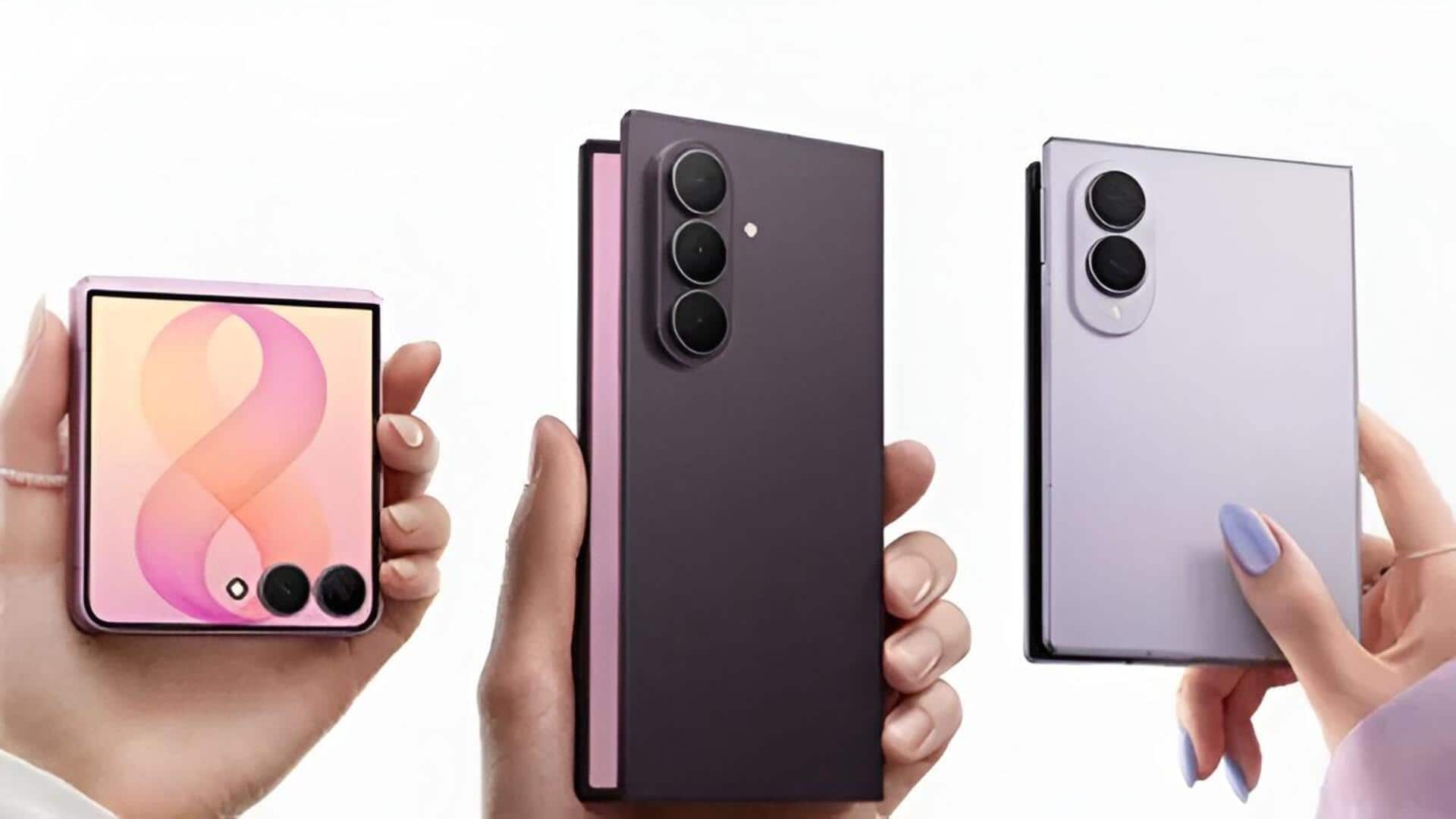 Samsung: శాంసంగ్‌ కొత్త ఫోల్డబుల్స్‌ విడుదల.. ఫోల్డ్‌ 8, అల్ట్రా, ఫ్లిప్‌ 8 ధరలు ఇవే