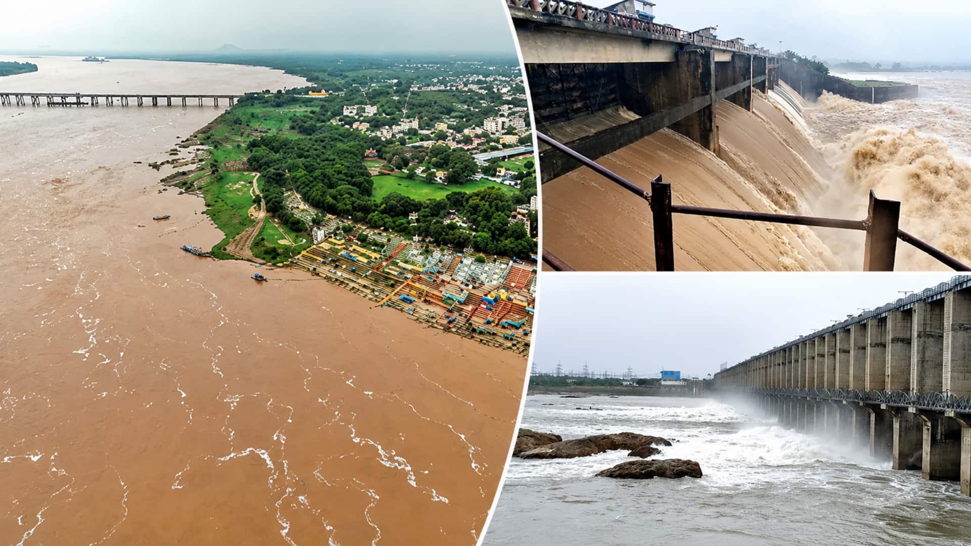 Heavy Flood: వరదలతో నిండుతున్న జలాశయాలు.. గోదావరి, కృష్ణా బేసిన్‌లో అప్రమత్తత