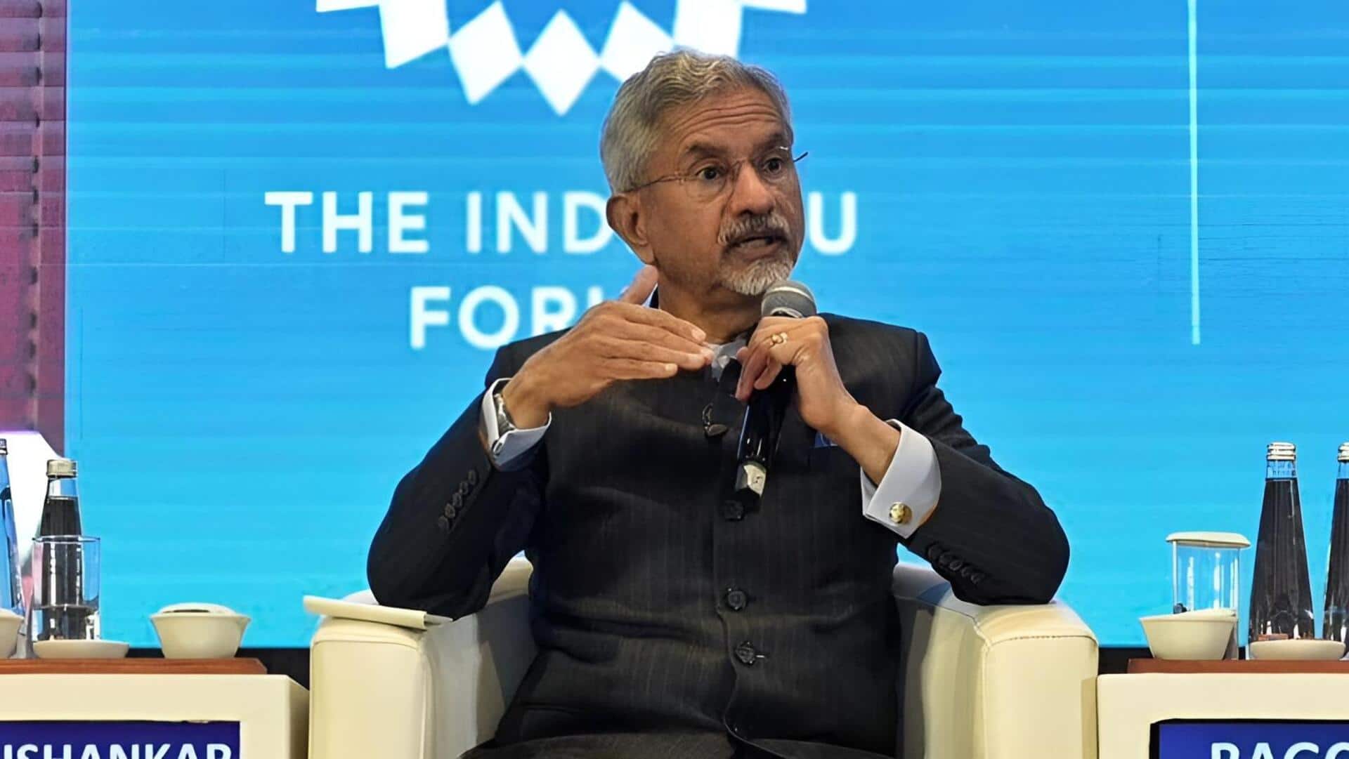 Jaishankar: ఇరాన్ యుద్ధ నౌకపై యూఎస్ దాడి.. జైశంకర్ కీలక వ్యాఖ్యలు