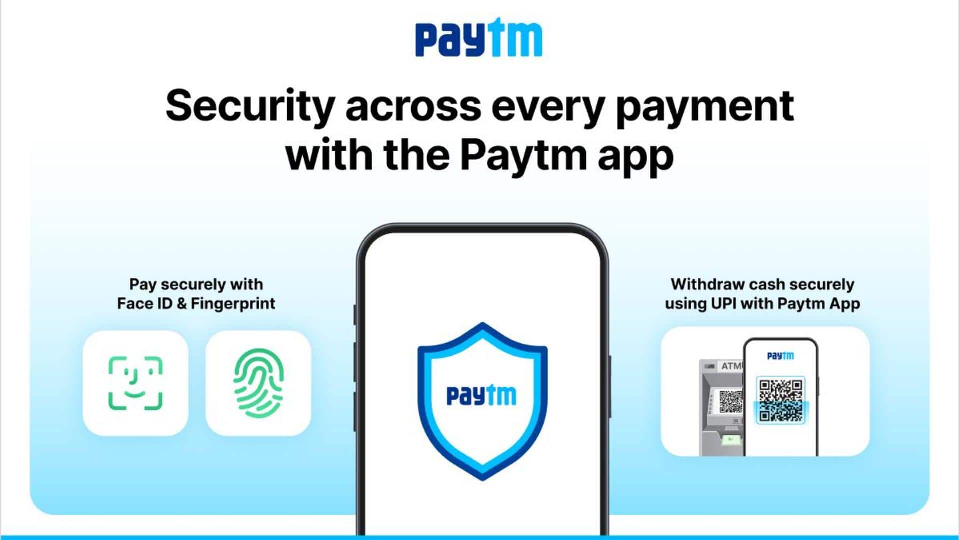 Paytm UPI: పేటీఎంలో కొత్త ఫీచర్.. ఇక ఫేస్ ఐడీ, ఫింగర్‌ప్రింట్‌తోనే యూపీఐ చెల్లింపులు