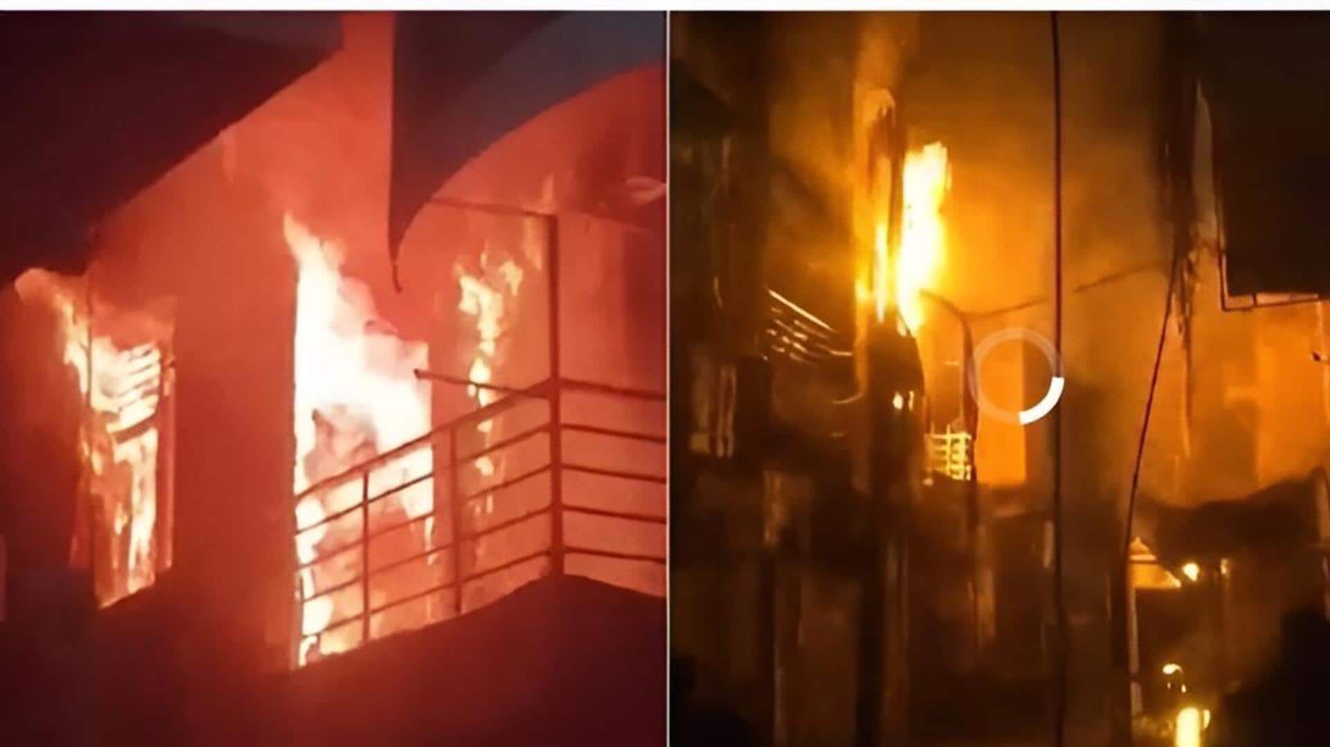 Delhi: దిల్లీలో అగ్నిప్రమాదం.. నాలుగు ఇళ్లు దగ్ధం