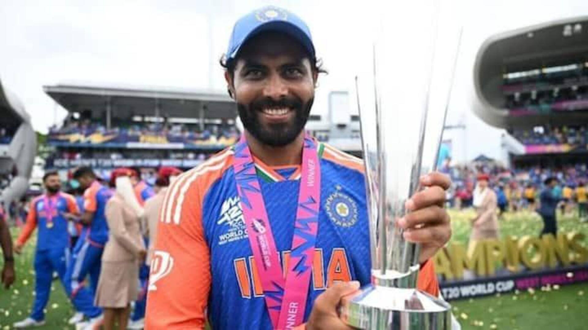 Ravindra Jadeja: కోహ్లి-రోహిత్ తర్వాత టి20 ఇంటర్నేషనల్ నుండి రిటైర్ అయ్యిన  జడేజా 