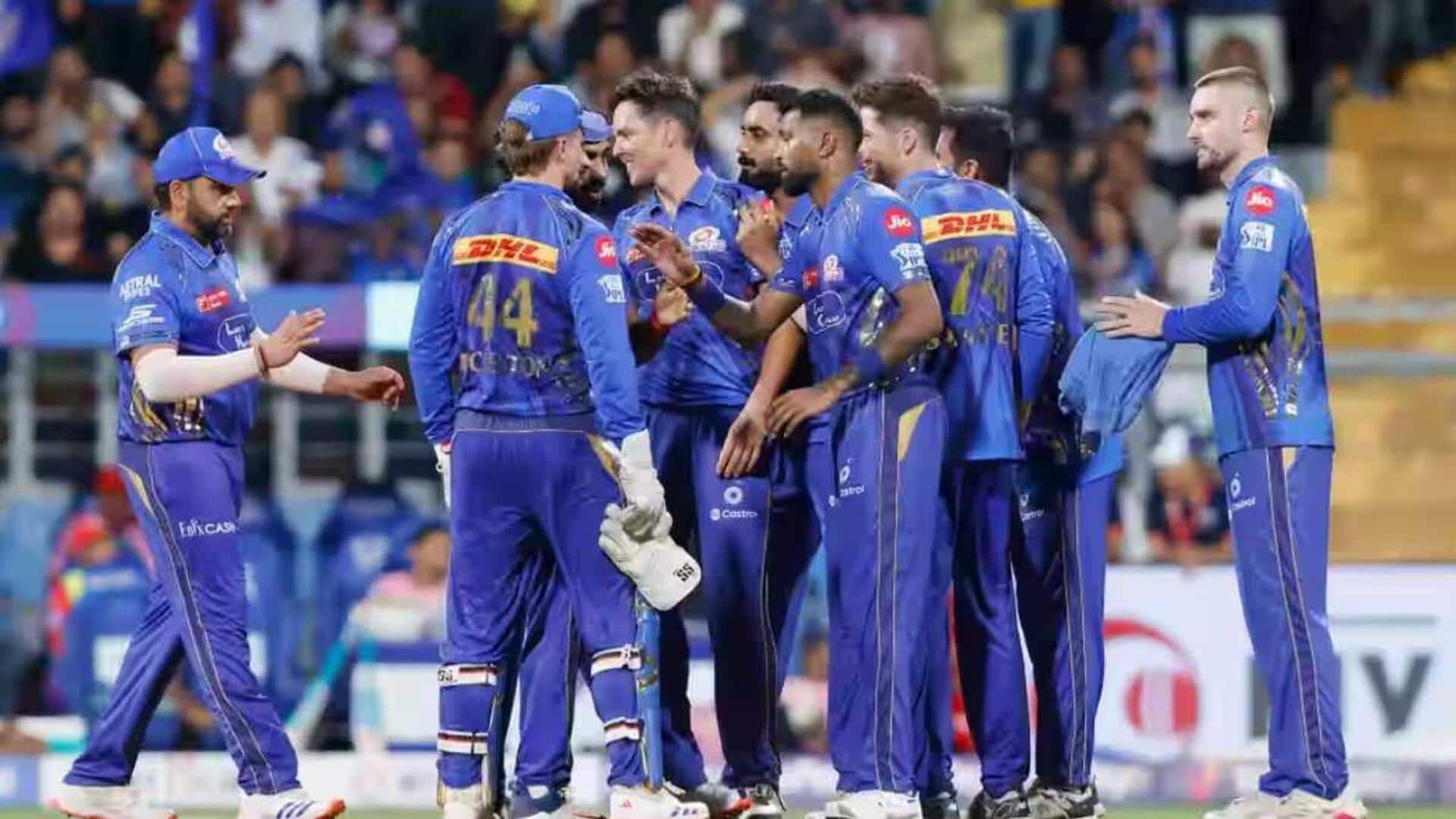 IPL 2025: నిబంధనను అతిక్రమించిన ముంబయి ఇండియన్స్.. పెనాల్టీగా నోబాల్! IPL 2025: నిబంధనను అతిక్రమించిన ముంబయి ఇండియన్స్.. పెనాల్టీగా నోబాల్!