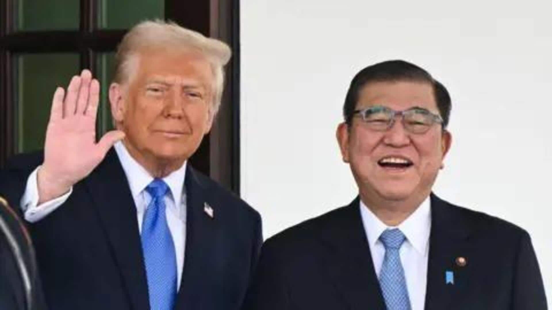 Trump: ట్రంప్ కీలక ప్రకటన.. జపాన్తో భారీ వాణిజ్య ఒప్పందం Trump: ట్రంప్ కీలక ప్రకటన.. జపాన్తో భారీ వాణిజ్య ఒప్పందం