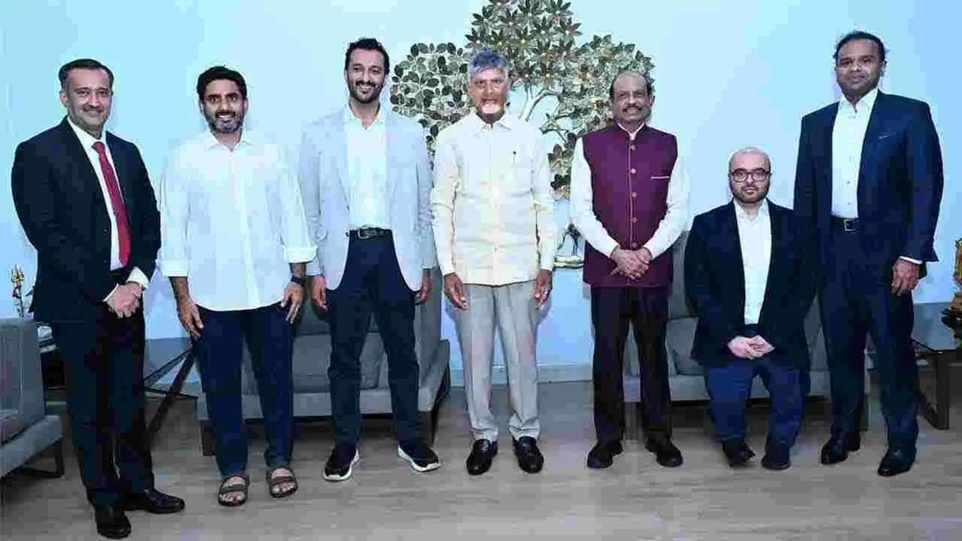 Chandrababu Naidu: ఏపీ సీఎం చంద్రబాబుతో యూఏఈ ఆర్థికమంత్రి అబ్దుల్లా బిన్ భేటీ Chandrababu Naidu: ఏపీ సీఎం చంద్రబాబుతో యూఏఈ ఆర్థికమంత్రి అబ్దుల్లా బిన్ భేటీ