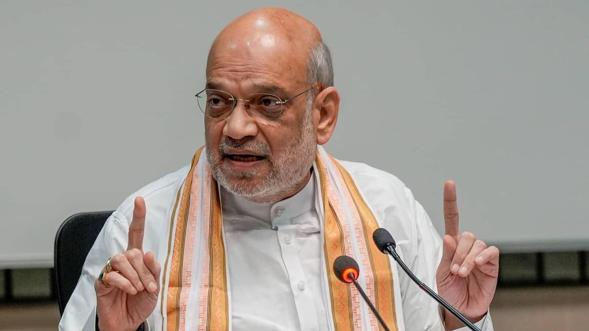 Amit Shah: ఉగ్రవాదాన్ని సమూలంగా ఏరివేయడానికి గొప్ప వ్యూహంతో ముందుకెళ్తున్నాం: అమిత్‌ షా