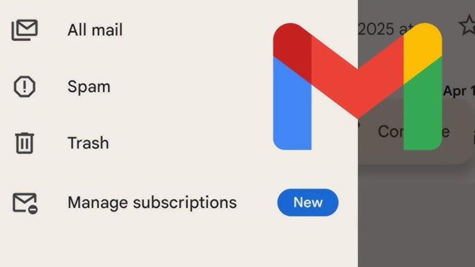 Gmail: జీమెయిల్'కు వచ్చే అనవసర మెయిల్స్పై అదుపు! కొత్త ఫీచర్ తో ఇన్బాక్స్ క్లీన్గా ఉంచండి.. Gmail: జీమెయిల్'కు వచ్చే అనవసర మెయిల్స్పై అదుపు! కొత్త ఫీచర్ తో ఇన్బాక్స్ క్లీన్గా ఉంచండి..