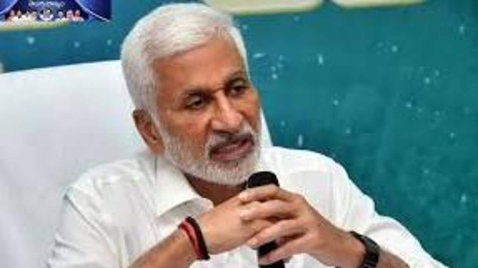 vijayasai reddy counter:"వ్యక్తిగత జీవితంలో విలువలు ఉన్నవాడిని".. వైఎస్‌ జగన్‌ వ్యాఖ్యలకు విజయ సాయి రెడ్డి కౌంటర్‌ 