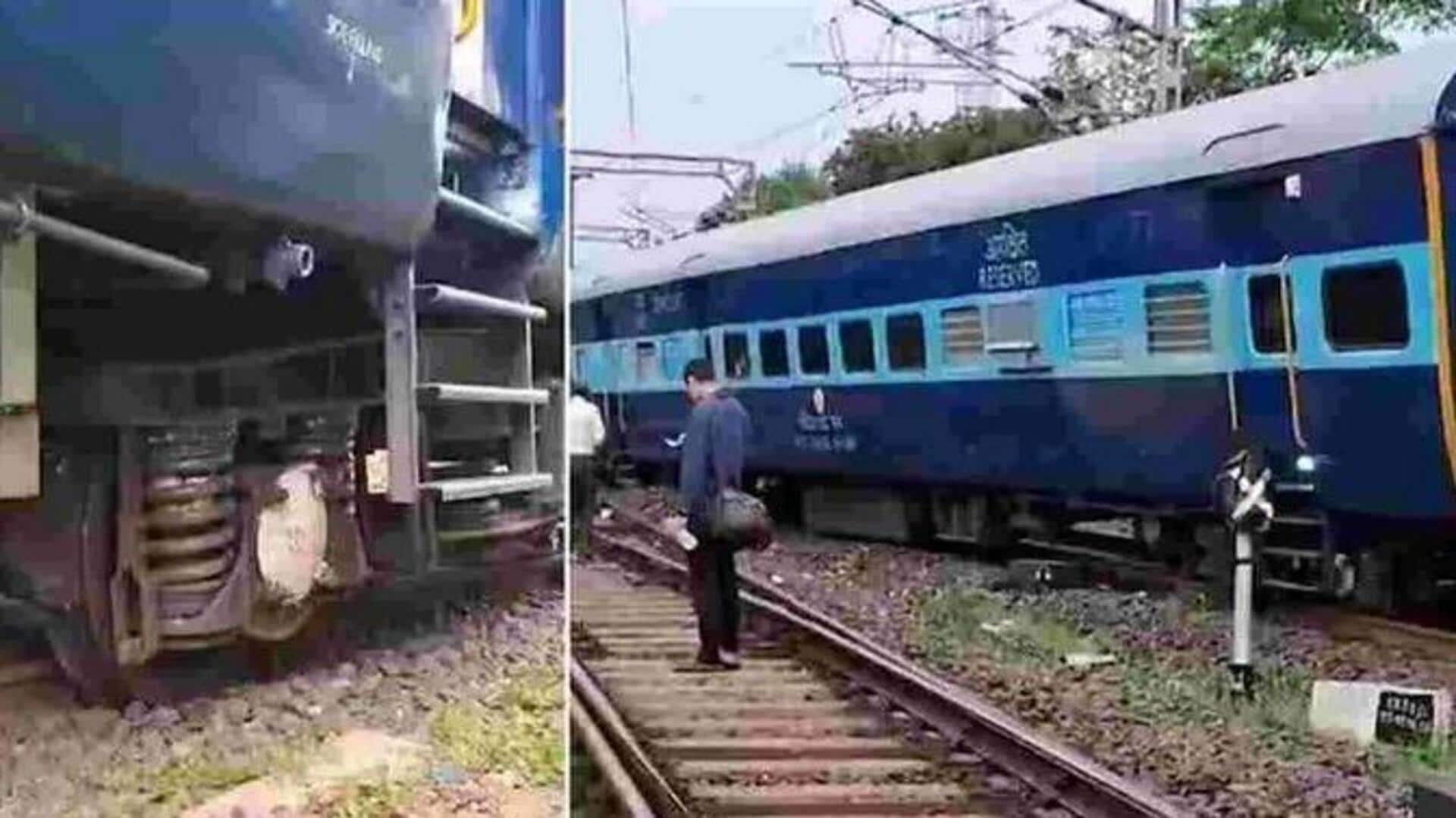 Train Accident : మధ్యప్రదేశ్‌లో పట్టాలు తప్పిన రైలు 