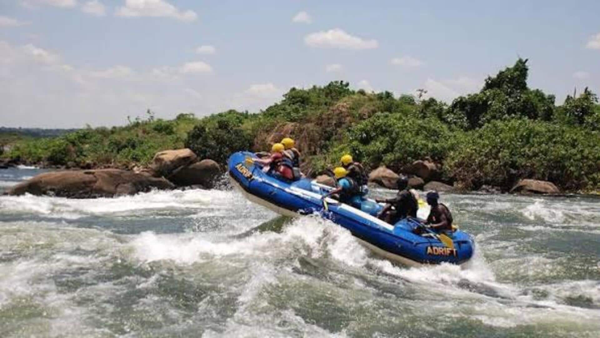 Uganda: ఉగాండాలో వైట్‌వాటర్ రాఫ్టింగ్.. అడ్రినలిన్‌ను పెంచే అద్భుత సాహసయాత్ర