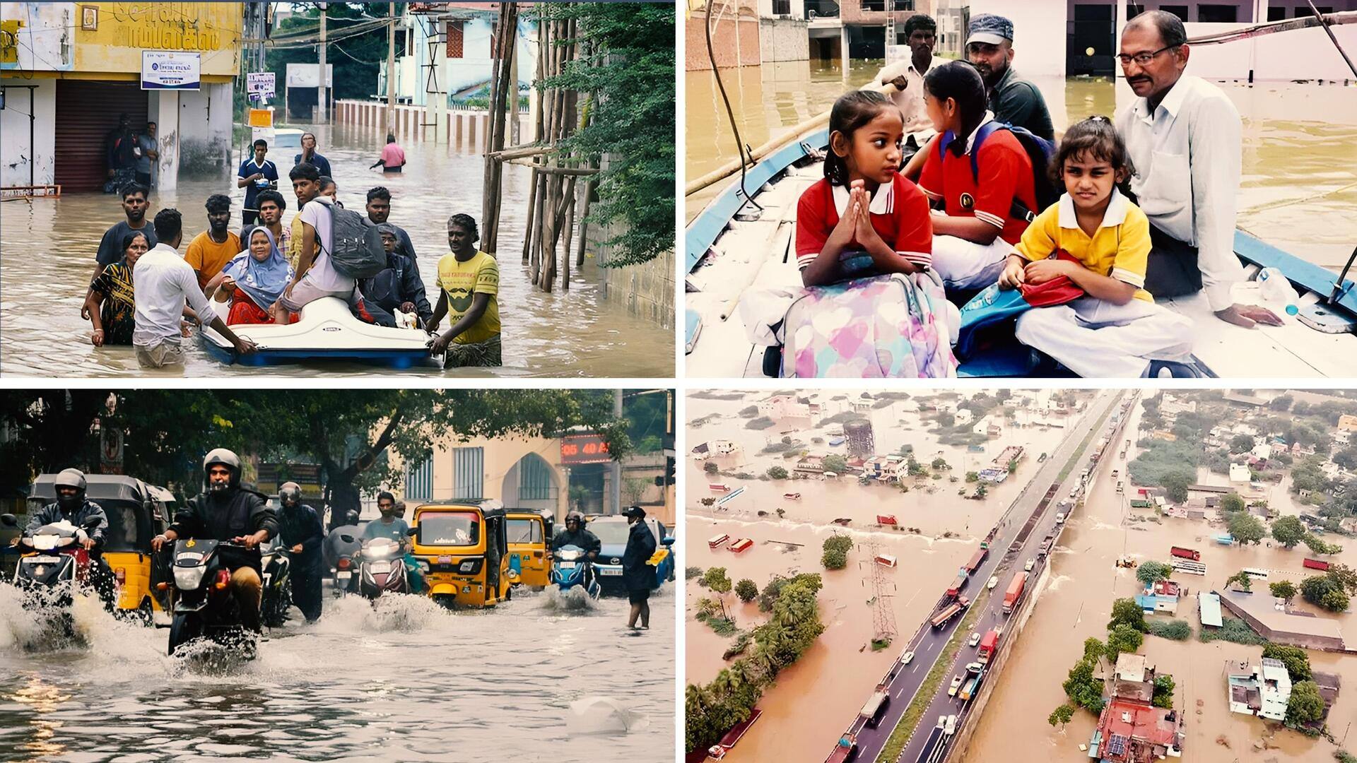 Tamil Nadu rain: తమిళనాడులో భారీ వర్షాలు,వరదలు..10 మంది మృతి,సహాయ శిబిరాలకు 17,000 మంది..