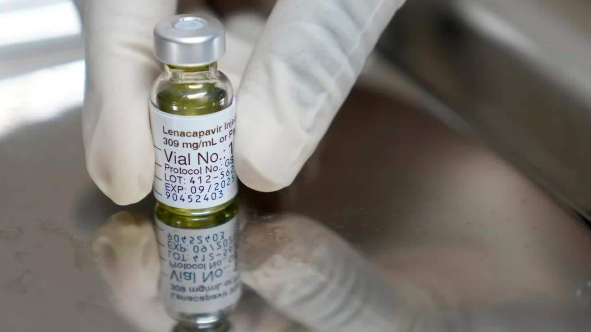 Lenacapavir: ఇంజెక్షన్ లెనాకాపావిర్కు FDA ఆమోదం.. HIV నివారణలో పురోగతి Lenacapavir: ఇంజెక్షన్ లెనాకాపావిర్కు FDA ఆమోదం.. HIV నివారణలో పురోగతి