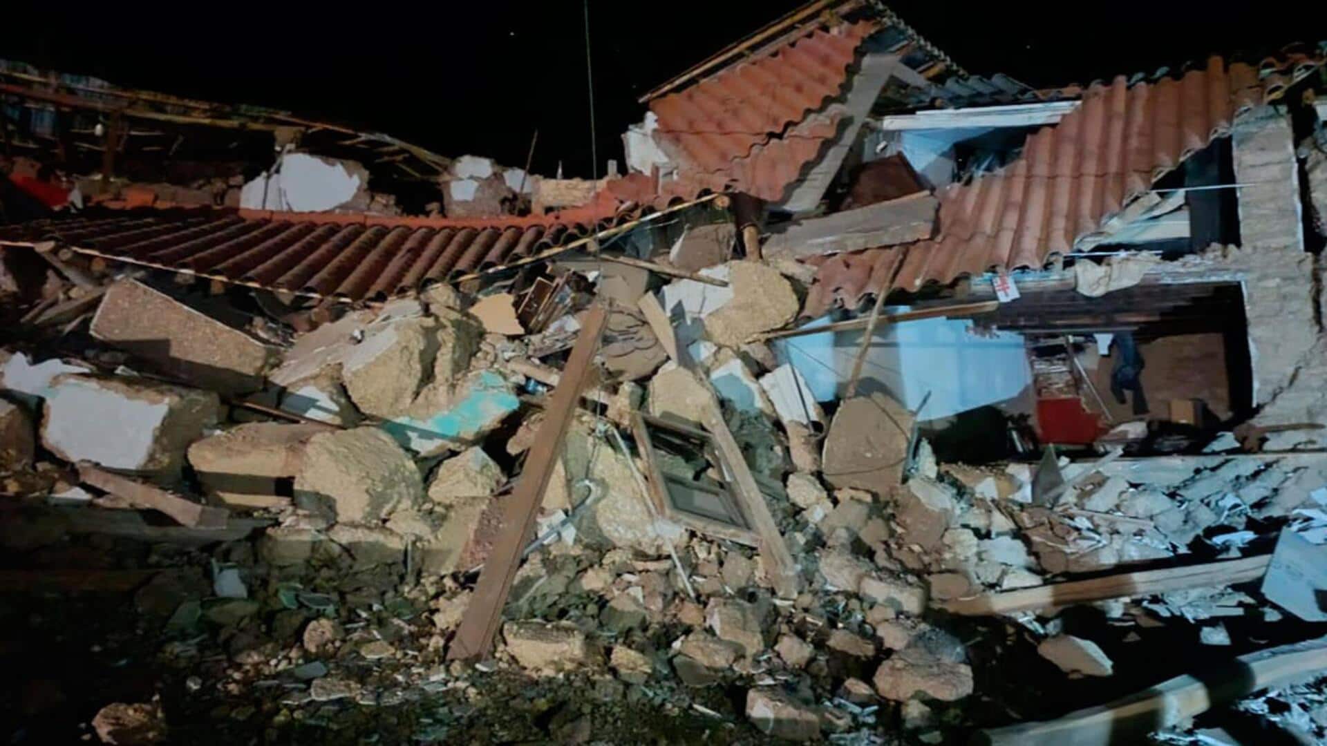 Earthquake: పెరూలో 5.5 తీవ్రత భూకంపం.. ఆరుగురు మృతి, 20 మందికి గాయాలు