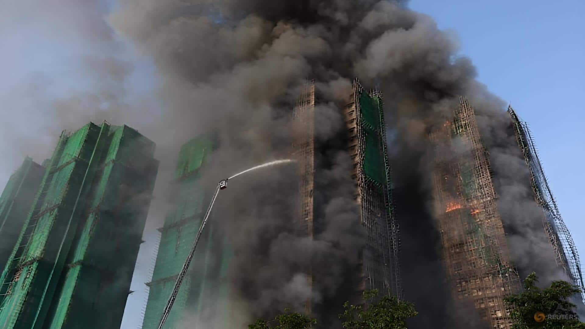 Hong Kong: హాంకాంగ్‌ నివాస సముదాయంలో భారీ అగ్ని ప్రమాదం: నలుగురి మృతి