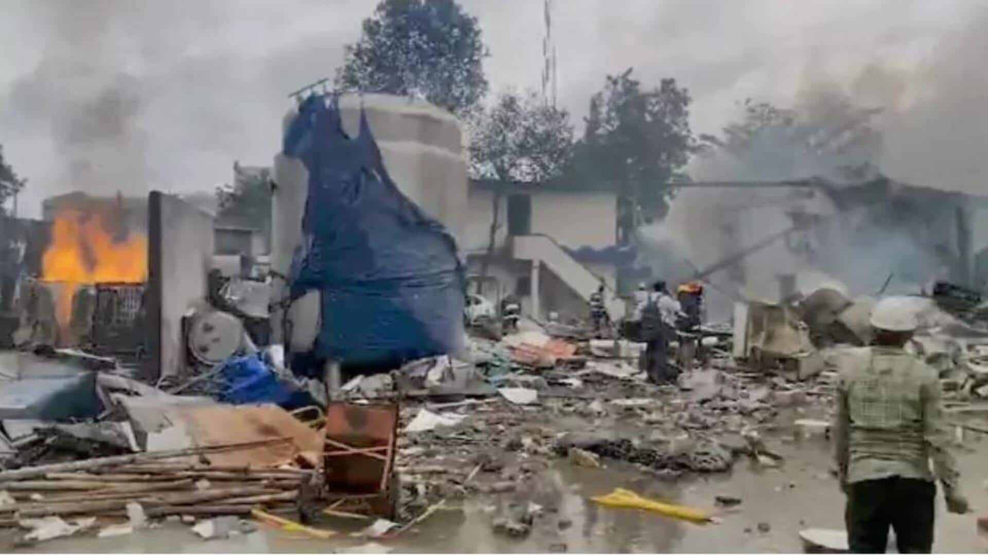 Telangana: పాశమైలారం ఘటనలో మరో వ్యక్తి మృతి.. 41కి చేరిన మరణాల సంఖ్య Telangana: పాశమైలారం ఘటనలో మరో వ్యక్తి మృతి.. 41కి చేరిన మరణాల సంఖ్య
