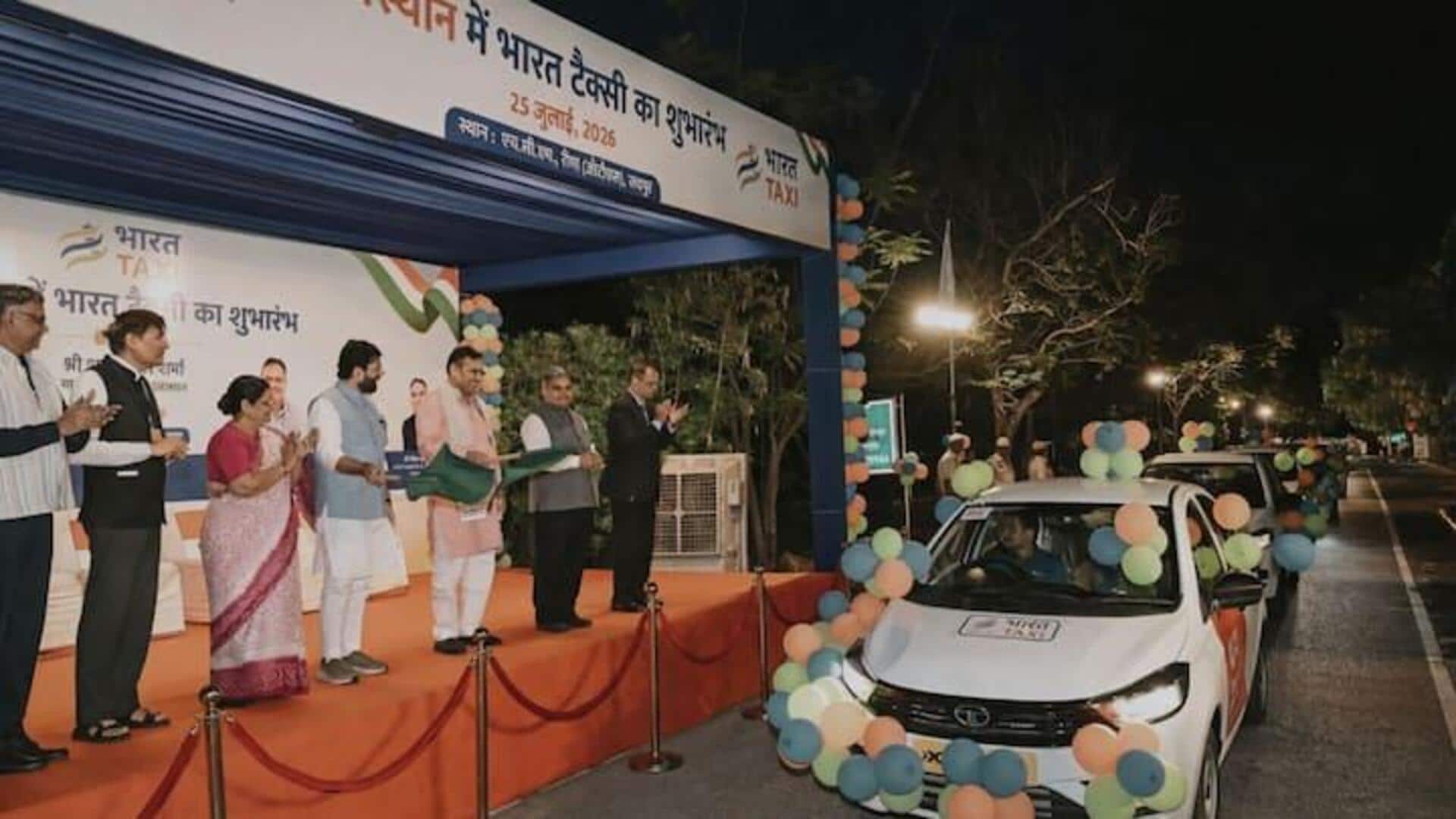 Bharat Taxi: రాజస్థాన్‌లో ప్రభుత్వ మద్దతుతో 'భారత్ ట్యాక్సీ' సేవలు ప్రారంభం.. తొలి దశలో 100 క్యాబ్‌‌లు