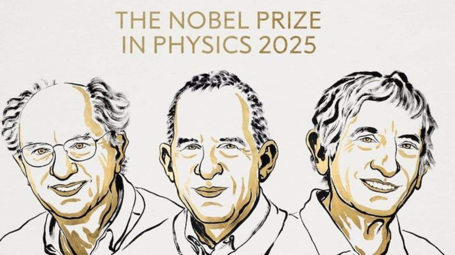 Nobel Prize in physics 2025: భౌతికశాస్త్రంలో ఈ ఏడాది ముగ్గురికి నోబెల్