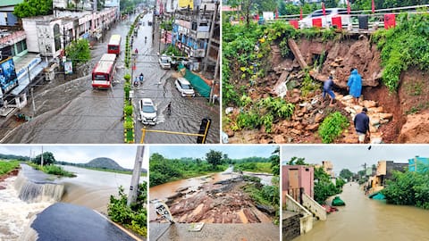 Andhra Pradesh: ఏపీలో బీభత్సం సృష్టించిన వాయుగుండం.. 16 జిల్లాల్లో తీవ్ర ప్రభావం